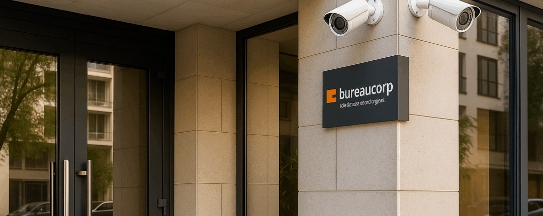 Solución de cámaras de seguridad para edificios